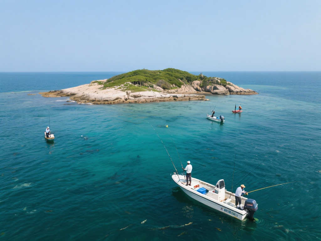午后巡海，意外发现钓鱼者擅闯荒岛周边水域